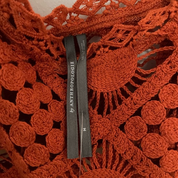 Anthropologie Crochet Cropped Top - Picture 4 of 4